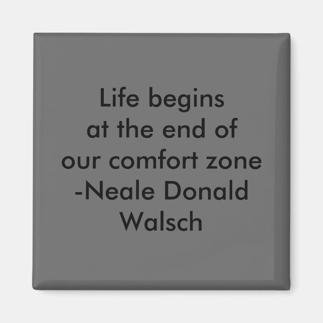 Das Leben beginnt Magnet (Vorne)