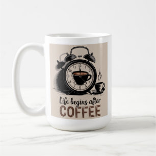 Das Leben beginnt nach der klassischen Tasse des K