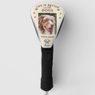 Das Leben bei Hunden ist besser - Haustiere nach M Golf Headcover