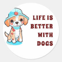 Das Leben bei Hunden ist besser