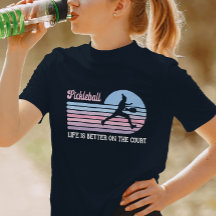 Das Leben bei Pickleball ist besser auf dem Rückzu