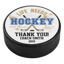 Das Leben benötigt Hockey danken Ihnen zu