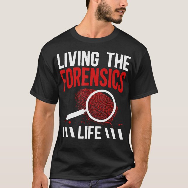 Das Leben der forensischen Untersuchung - Forensis T-Shirt (Vorderseite)
