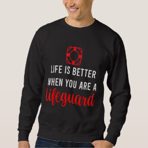 Das Leben der Männer ist besser, wenn man ein Rett Sweatshirt