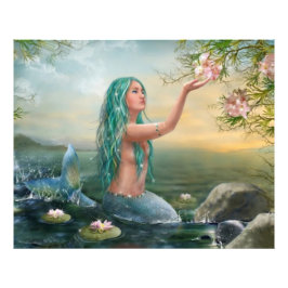 Das Leben der Meerjungfrau Fotodruck