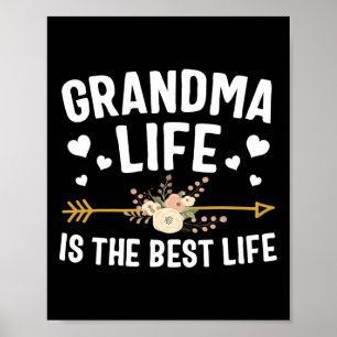 Das Leben der Oma ist der Tag der besten Shirt-Müt Poster
