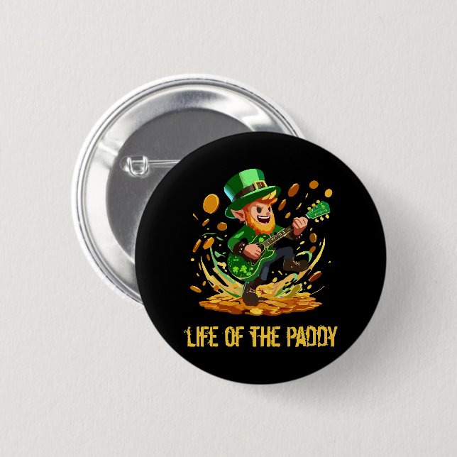 Das Leben der Paddy, St. Patrick's Day Button (Vorne & Hinten)