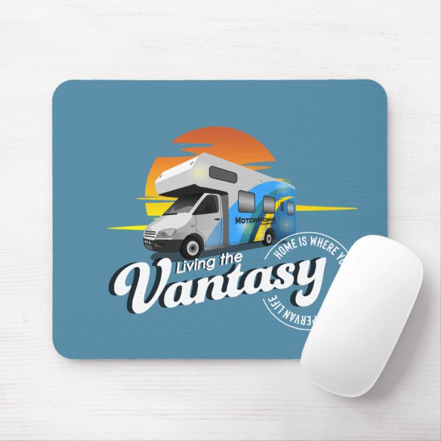Das Leben der Vantasy | Mousepad (Mit Mouse)
