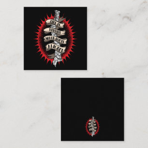 Das Leben des Chiropraktors ist glücklicher, wenn  Mitteilungskarte