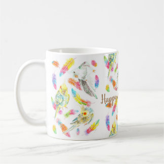 Das Leben des glücklichen Cockatiels Kaffeetasse