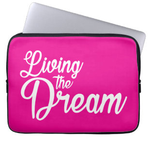 Das Leben des Traums Inspiration Motivierend Laptopschutzhülle