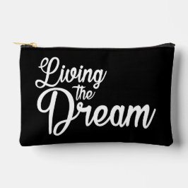 Das Leben des Traums Inspiration Motivierend Zubehörtasche