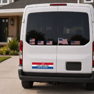 Das Leben, ein Geschenk Gottes, nicht eine Wahl fü Autoaufkleber