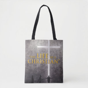 Das Leben einer christlichen Taschen-Tasche