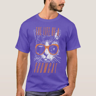 Das Leben einer Katzenliebhaberin Showcat Lustige  T-Shirt