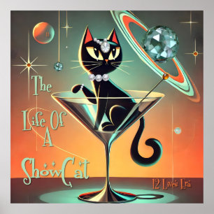 Das Leben einer Showgirl-Katze Poster