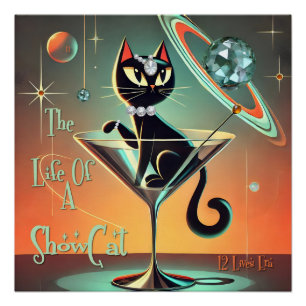Das Leben einer Showgirl-Katze Poster