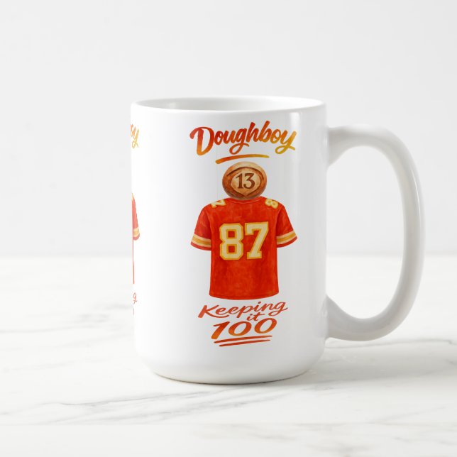 Das Leben eines Doughboys, 100% authentisch Kaffeetasse (Rechts)