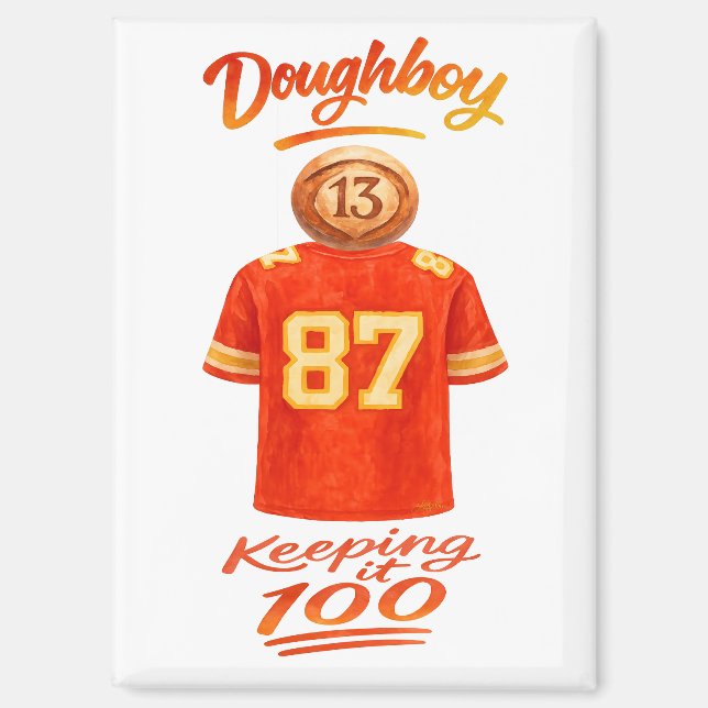 Das Leben eines Doughboys, 100% authentisch Magnet (Vorderseite)