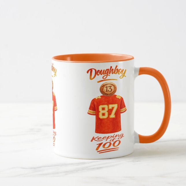 Das Leben eines Doughboys, 100% authentisch Tasse (Rechts)