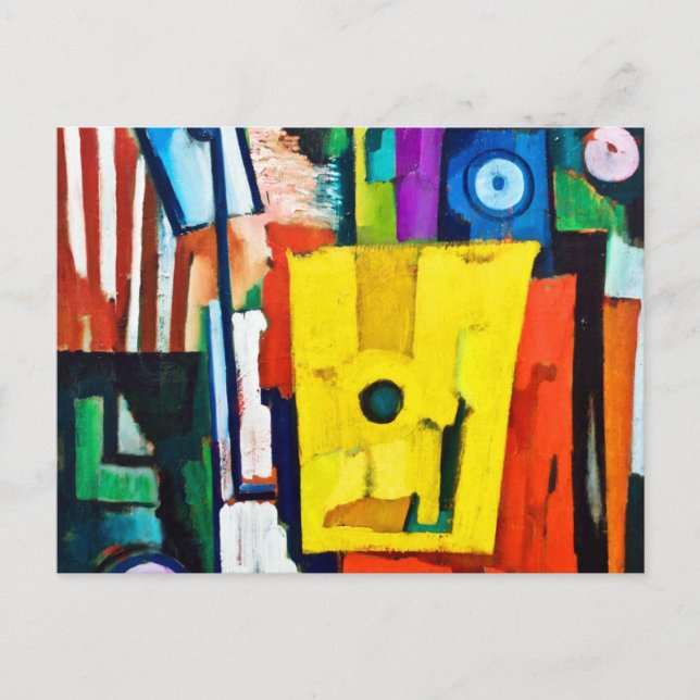 Das Leben eines Instruments von Amadeo de Souza-Ca Postkarte (Vorderseite)