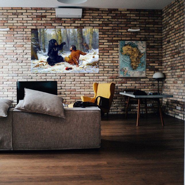 Das Leben eines Jägers Ein Kampf Fix Arthur Tait 1 Poster (Von Creator hochgeladen)