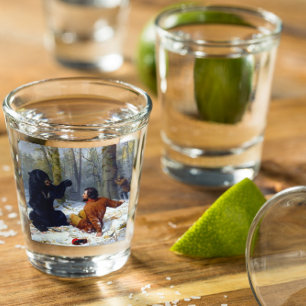 Das Leben eines Jägers Eine schwierige Lage Arthu Schnapsglas