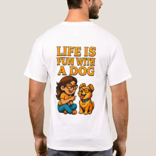 Das Leben eines männlichen T - Shirt ist Spaß mit 