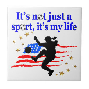 DAS LEBEN EINES US SOCCER PLAYER DESIGN FLIESE