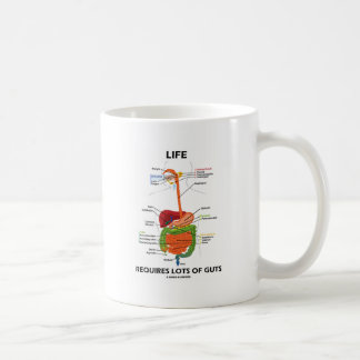 Das Leben erfordert Lose Eingeweide Tasse
