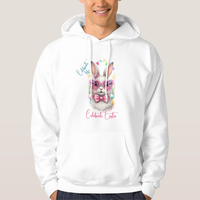 Das Leben feiern Ostern feiern Hoodie (Vorderseite)