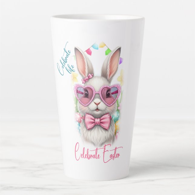 Das Leben feiern Ostern feiern Milchtasse (Vorderseite)