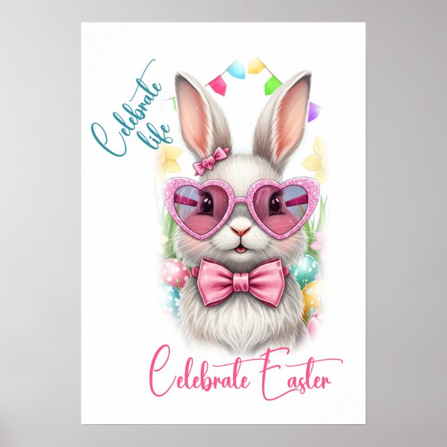Das Leben feiern Ostern feiern Poster (Vorne)