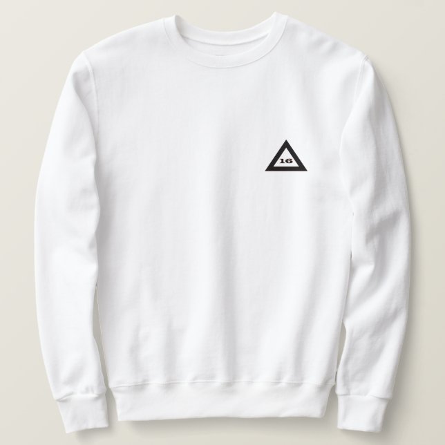 Das Leben fühlt sich wegen des Leidens vom Paradie Sweatshirt (Design vorne)