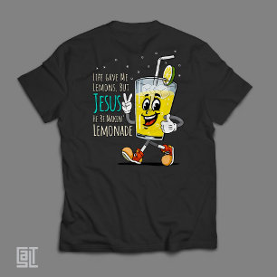 Das Leben gab mir Zitronen, aber Jesus macht darau Tri-Blend Shirt