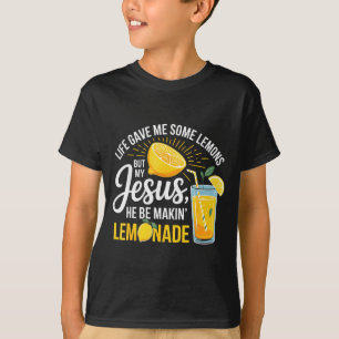 Das Leben gab mir Zitronen Jesus Limonade Lustiger T-Shirt