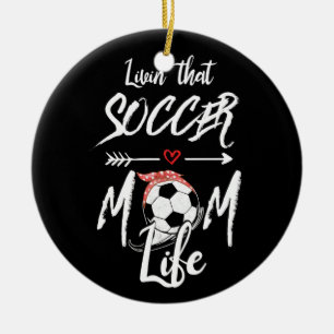 Das Leben in der Mama Keramik Ornament