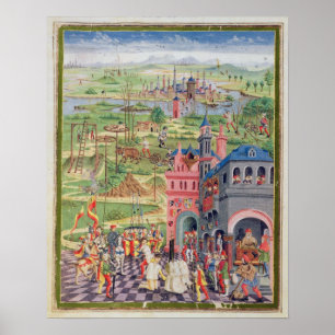 Das Leben in der Stadt und das Leben im Land Poster