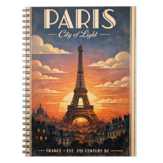 Das Leben in Paris Notizblock