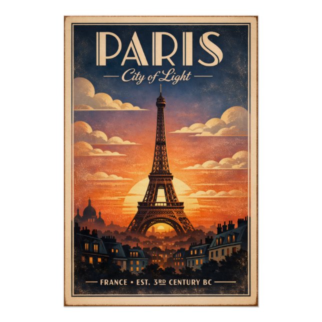 Das Leben in Paris Poster (Vorderseite)