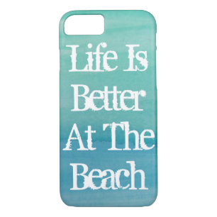Das Leben ist am Strand Vintagen iPhone 7 Fall Case-Mate iPhone Hülle