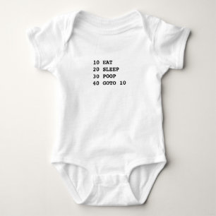 Das Leben ist BASIC Baby Strampler