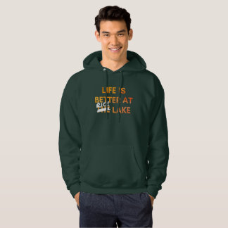 Das Leben ist besser als der Rice Lake Hoodie