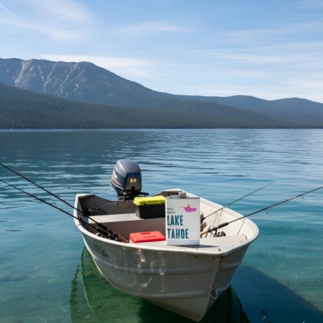 Das Leben ist besser am See Flachmann (life is better at the lake flask)