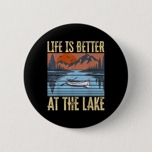 Das Leben ist besser am See Lifestyle Tagesmode Bo Button