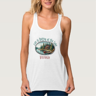 Das Leben ist besser am See Tank Top