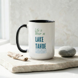 Das Leben ist besser am See Tasse