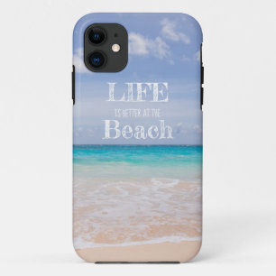 Das Leben ist besser am Strand iPhone 11 Hülle