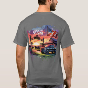 Das Leben ist besser auf der Ranch T-Shirt