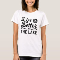 Das Leben ist besser auf der Wakeboard des Sees